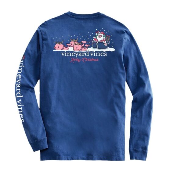 Vineyard Vine Reindeer Whale & Sleigh Moonshine Color 3T NWT in packaging - Picture 1 of 4